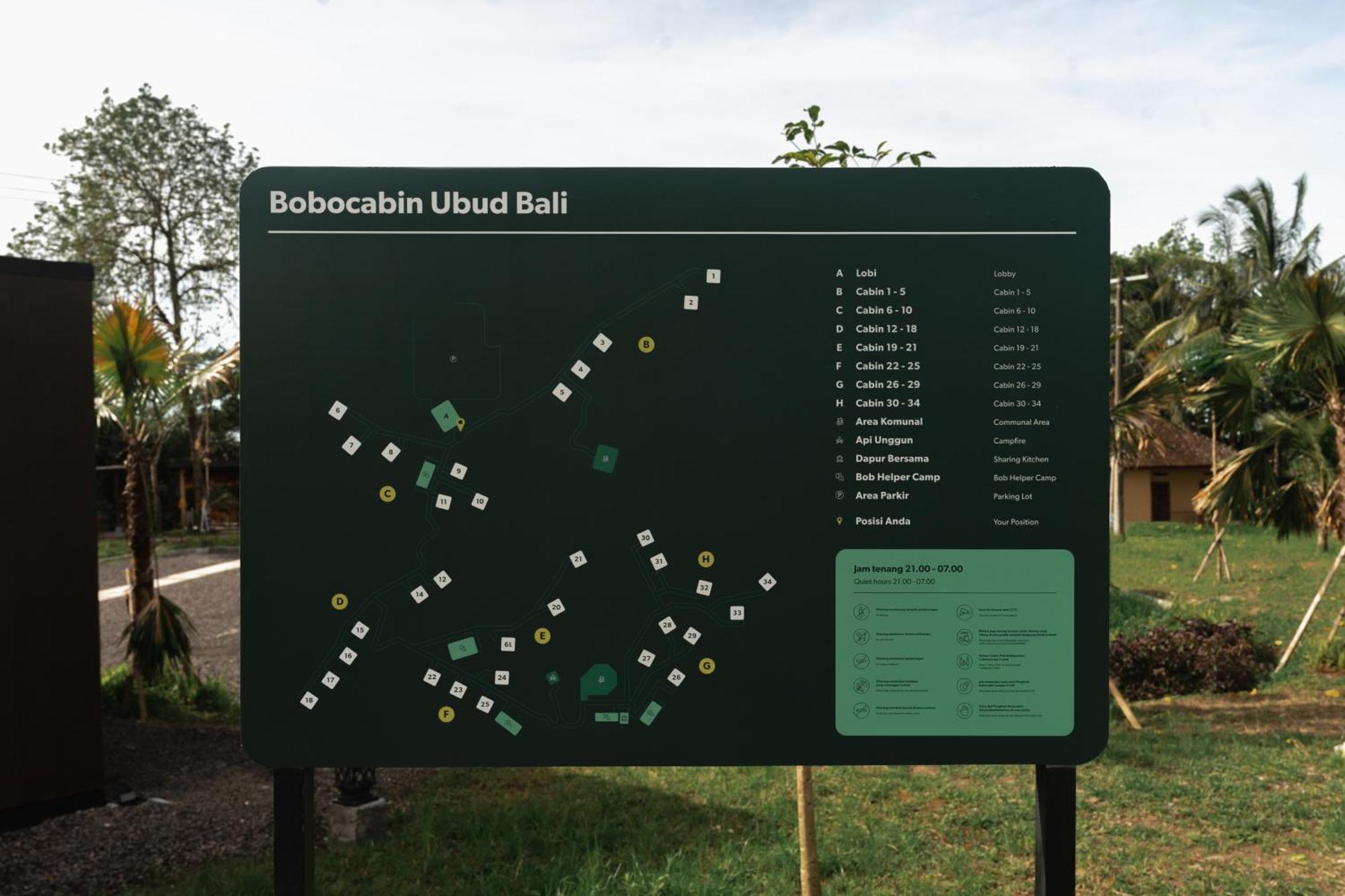 Bobocabin Ubud, Bali Exteriör bild